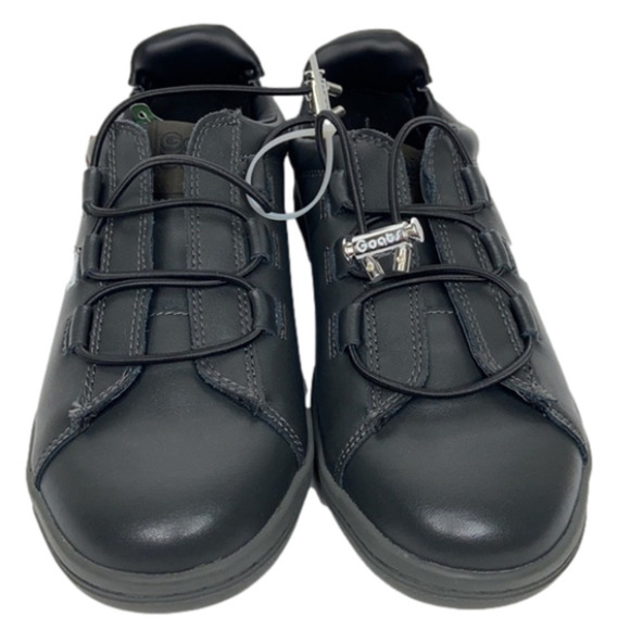 COSMO Kids Black Leather Sneakers US 2 NWT - Picture 7 of 16